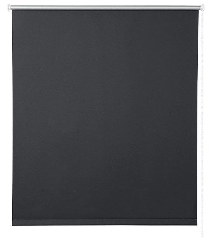 STORE ENROULEUR OCCULTANT POLYESTER MONTAGE RAPIDE AUCUN PERÇAGE REQUIS POUR FENÊTRES ET PORTES 40X160 CM ANTHRACITE 19_0000892_0