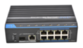 Switch industriel -40/+75° - 8 port POE+ / 1 Port Lan Gb / 1 port SFP_0