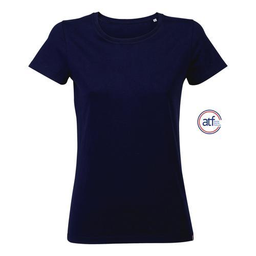 TEE-SHIRT PERSONNALISABLE FEMME EN COTONMARINE