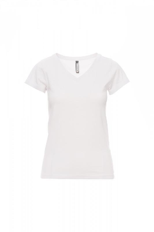 Tee-shirt pour femme - Cintré, ample col en V, manches étroites - FENCER - 000124-0401 - Payper_0