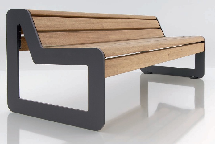 Banc public en bois norcor limitless_0