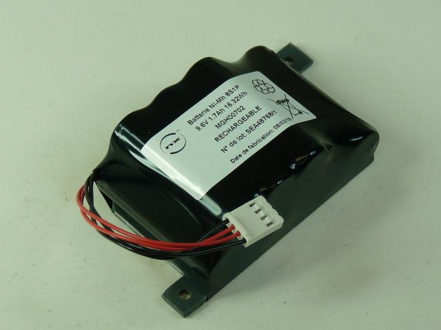 BATTERIE NIMH 8X AA 8S1P ST7 F150 9.6V 1.7AH AMP_0