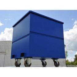 Benne basculante pour chariot à tête rotative - Fabrication française - Modèle économique avec encombrement réduit_0