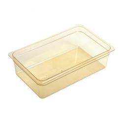Cambro Bac GN 1/1 résistant à la chaleur 150mm. Idéal pour les micro-ondes, les appareils à vapeur et les - 0099511328154_0