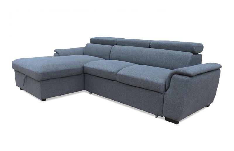 Canapé Dangle Convertible Branca Simili Blanc Et Noir Côté Cosy