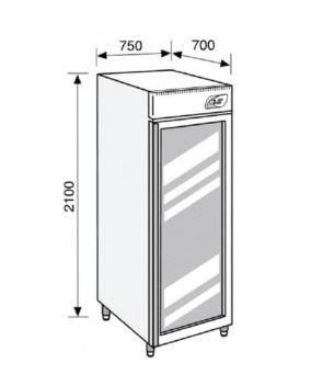Congélateur lacta'box double température lcrf 625_0