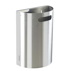 Corbeille Murale Decrochable Arkea 20L Inox Brossé Aisi - 56870 - Rossignol - 56870_0