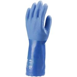 Coverguard - Gants de protection chimique bleu en PVC EUROCHEM 3770 (Pack de 10) Bleu Taille 10 - 3435241037701_0