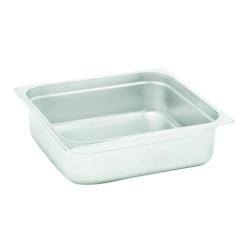DBMARK - GNP12065/6 - Lot de 6 pièces - Bac GN 1/2 en acier inoxydable - 32,5 x 26,5 cm - Profondeur 6,5 cm - 4,1 L - gris Acier inoxydable 18/10 GNP_0