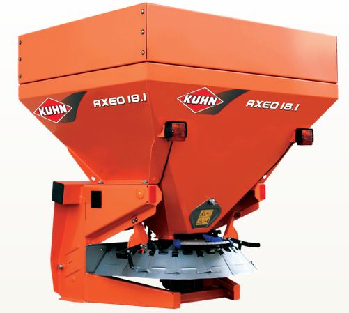 Distributeur de sel et de sable AXEO 18,1 K H200 - KUHN, largeur de travail 0,80 à 8,00 m, capacité max 1500 l_0