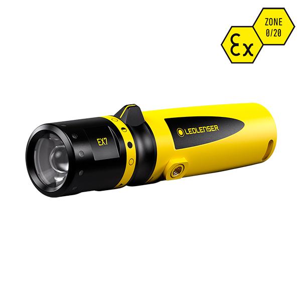 LAMPE TORCHE LEDLENSER EX7 ATEX Z0 200 LUMENS_0