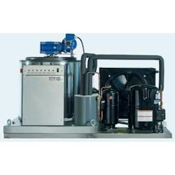 Machine à écailles - Prod. (24H): +/- 1000kg - Refroidissement AIR - Glace à écailles (1,5 - 2,2mm) - 3667335118878_0