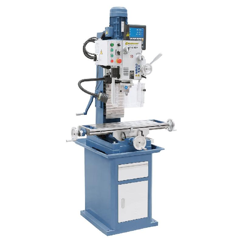 Perceuse fraiseuse taraudeuse Bernardo FM 45 HSV - affichage digital - moteur 2 vitesses - 75 à 3200 tr/min_0