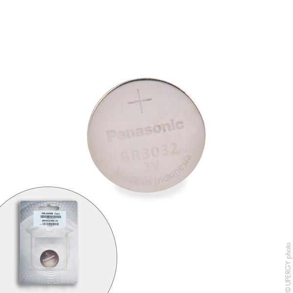 PILE BOUTON LITHIUM BLISTER BR3032/BN PANASONIC 3V 500MAH_0