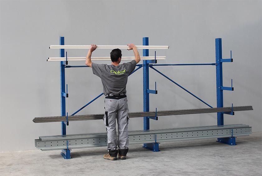 Rayonnage cantilever stockage manuel MiniCANT_0