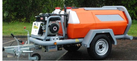 Remorque nettoyeur haute-pression eau chaude - Modèle HWBBW35KLN - Diesel - Yanmar LN100 - 240 bars - Réservoir 700L_0