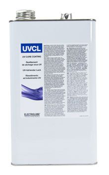 UVCL04LE - Vernis de tropicalisation à réticulation UV - Electrolube - 4 litres - Mono-composant - Protection PCB_0