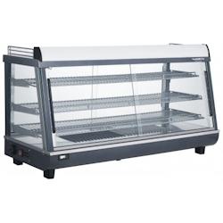 Vitrine chaude 3 étages   186 litres          Acier inoxydable186 1214,5x484x662,5mm COMBISTEEL - gris inox 0641094031879_0