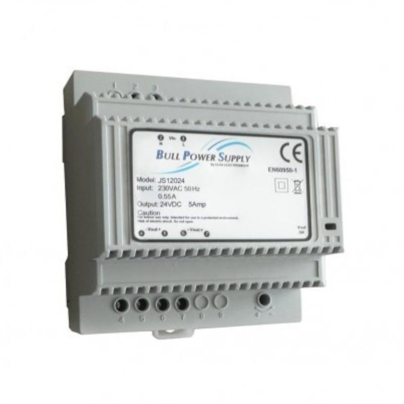 Alimentation modulaire 24V / 120W - 5A - JS12024M5 - Rail DIN 5 modules_0