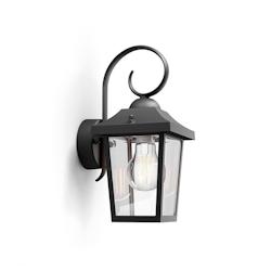 Applique murale E27 noire Buzzard Philips - 8718696156797_0