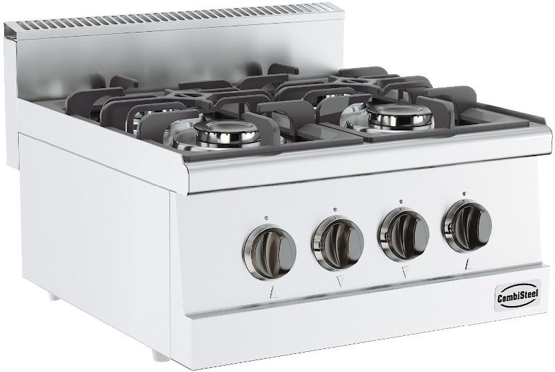 Cuisiniere a gaz 4 bruleurs a poser gamme 600 - 7178.0010_0