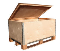 Caisse-palette pliante en contreplaqué - dimensions standards ou sur mesure - norme NIMP 15_0