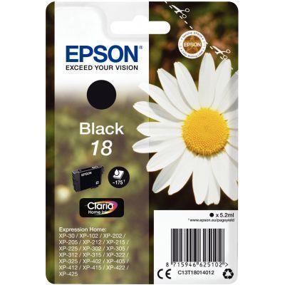 Cartouche jet d'encre Epson T180140 noir - Référence C13T18014012_0