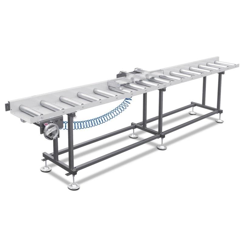 Convoyeur d'amenée MRB A - Largeur 400 mm, Longueur 5 m, Pieds 4 - 3661125 - Construction stable en acier et options personnalisées_0