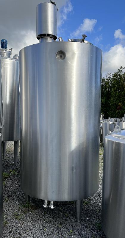 Cuve ETA 2000 L - Inox 304L - CUV440 - Avec Agitation Tri-pâle et Isolation_0