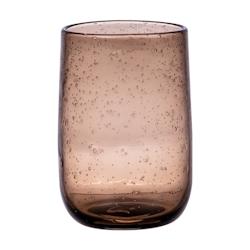 Gobelet Artisan Bullé 25 cl brun x6 -  Marron Rond Verre Table Passion - marron verre 3106233020628_0