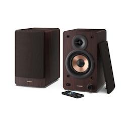 Haut-parleurs Bluetooth - Sharp - Cp-ss30(br) - Bibliotheque Marron - 2x 30w - 2 Voies - Sans Fil - 60w Rms - 4974019216584_0