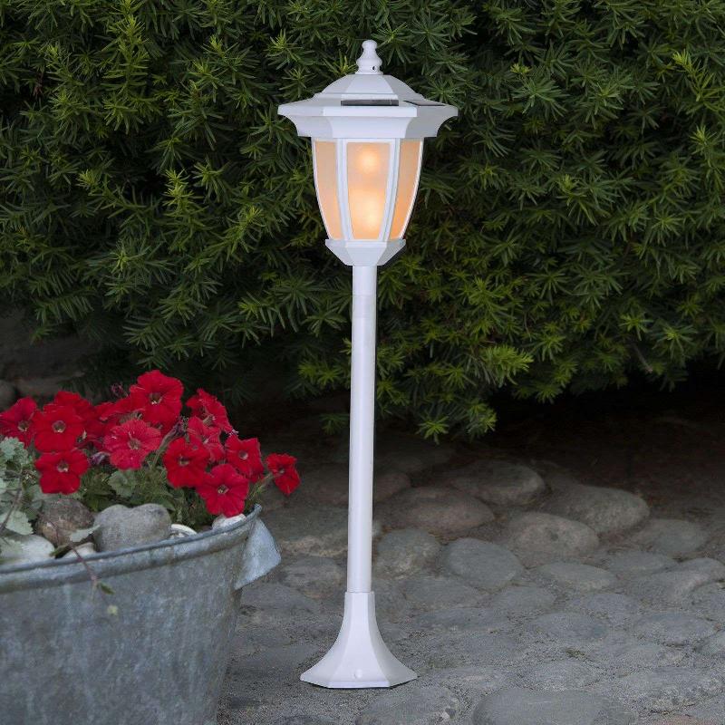 Lot de 4 lampes d'extérieur jardin lampes solaires LED lampes enfichables