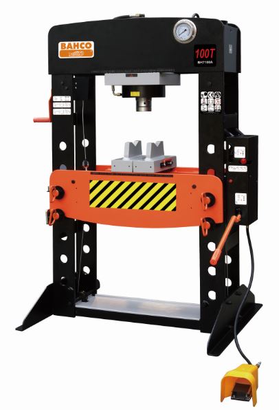 Presse hydraulique 100 T - BH7100A - pompe double vitesse, châssis robuste et certifiée CE_0
