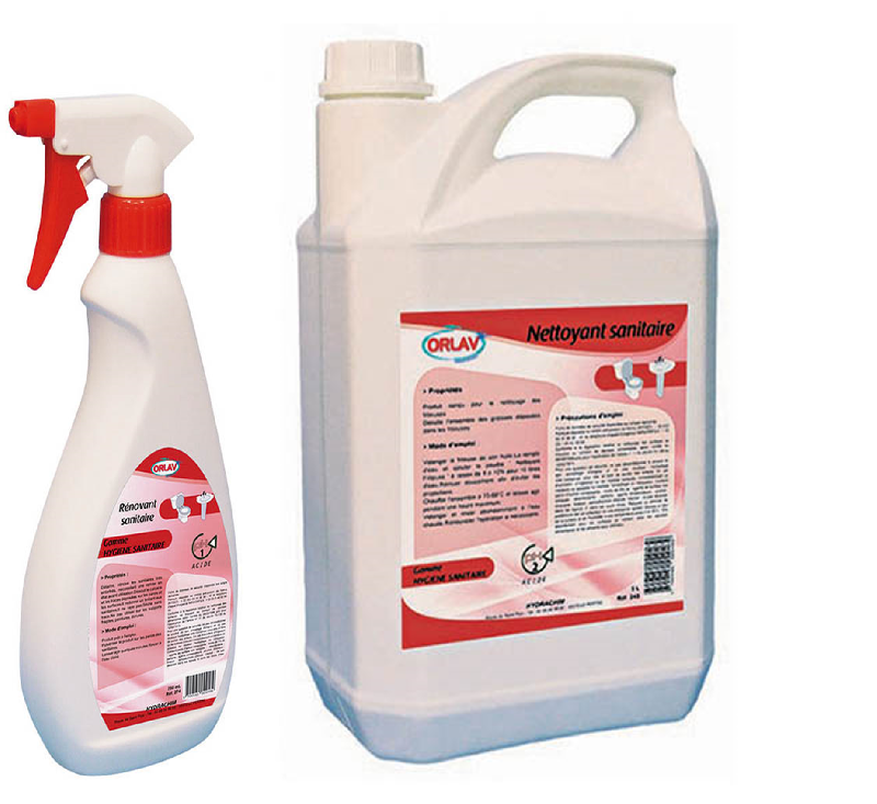 Spray et bidon nettoyant sanitaire 4 en 1 - 975246_0