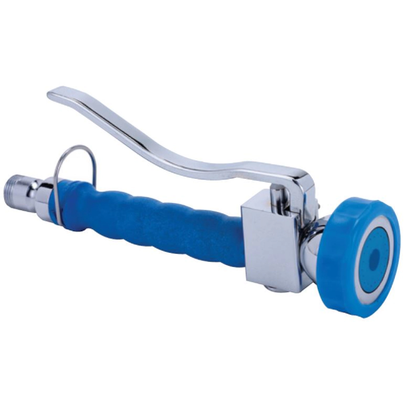 BE-GASTRO I Douchette manuelle professionnelle avec clip de verrouillage bleu | Filetage mâle standard 1/2