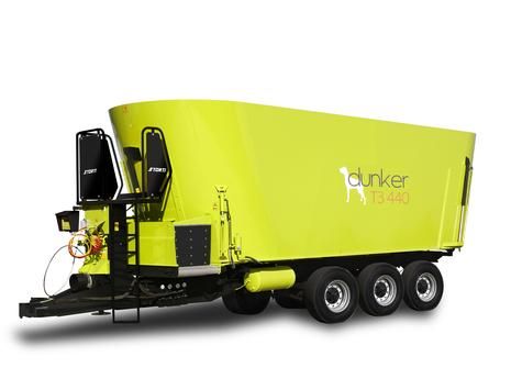 Dunker T3 - Mélangeuse agricole trois vis sans fin - Storti - robuste et rapide pour grandes exploitations_0