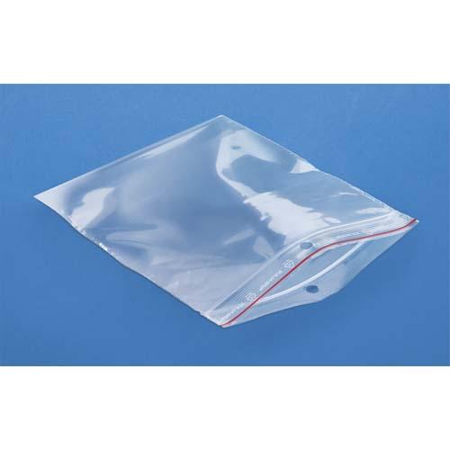 Emballage boîte de 1000 sachets plastique à fermeture zip transparent 60  microns - h18 cm ouverture 15 cm