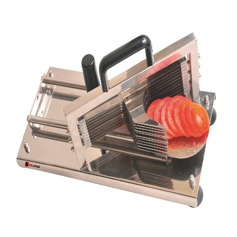 GOLDINOX Coupe-tomate manuel professionnel 5,5 - inox 3701770824915_0