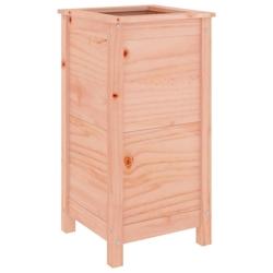 Helloshop26 - Jardinière bac lit surélevé plantes fleurs terrasse jardin 40 x 40 x 78 cm bois massif douglas marron 02_0037583 - 3000213902846_0