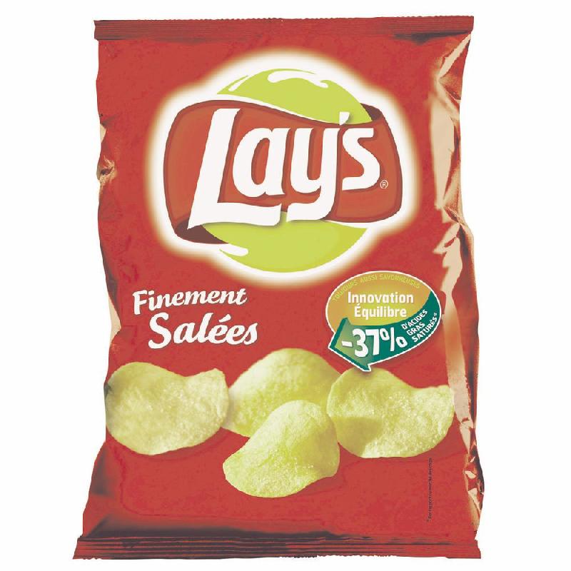 LAY'S PAQUET DE CHIPS LAY'S NATURE 45G (PRIX À L'UNITÉ)