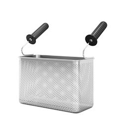 METRO Professional Panier pour cuiseur de pâtes, acier inoxydable, 12,8 x 22,8 x 15 cm, argenté - inox 4337231509344_0