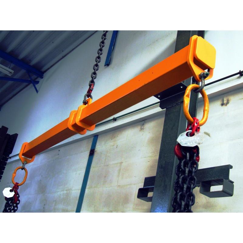 Palonnier de levage à anneau central - capacité jusqu'à 4T - portée ajustable 1m à 4m_0