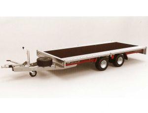 Plateau nu Cargo Connect Compact 380x190 cm - 2700 kg PTAC - 2 essieux - Roue 10