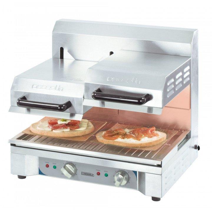 Salamandre inox murale à quartz, plafond mobile, 2900 W, 220 V - MONO_0
