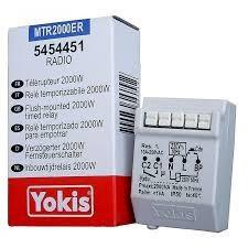 YOKIS MTR2000ER TELERUPTEUR 10A SILENCIEUX RADIO