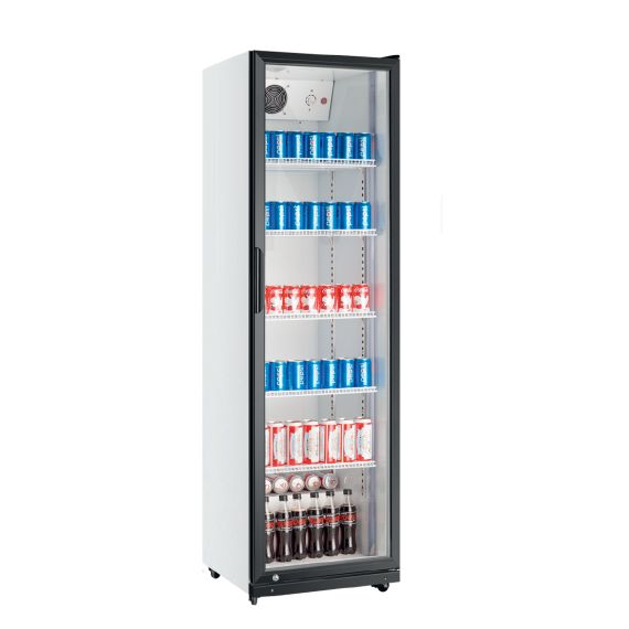 Armoire à boisson 1 porte vitrée blanche - 360L - Référence SD 429_0