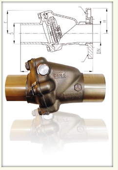 Clapets anti-retours à battant 112 au112_0