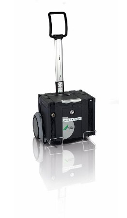 Compresseur sans huile Silent Air System Dürr Technik - portable, insonorisé et ventilé pour laboratoires_0