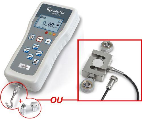 Dynamomètre pour mesures de force en traction et compression - 5 à 2000 N - SAUFL_0