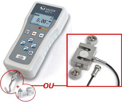 Dynamomètre pour mesures de force de traction & compression, de 5 à 2000 n - SAUFL_0